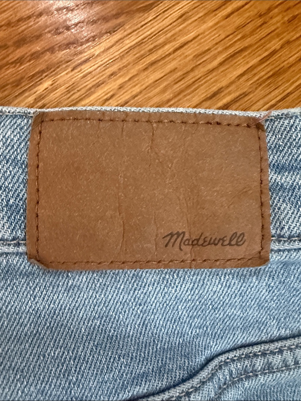 Madewell The Perfect Vintage High Rise Straight Jeans Raw Hem 29 - Picture 6 of 13